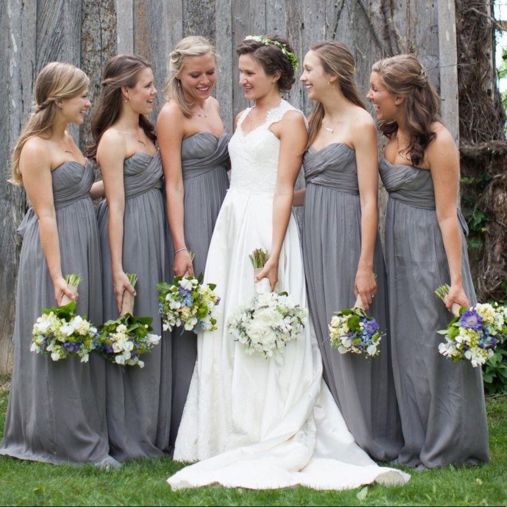 J. Crew Strapless Bridesmaid’s Dress